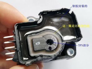京濱電噴摩托車三合一傳感器拆機(jī)圖解 揭開ALPS角度傳感器核心